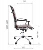 Кресло СН 760 (коричневый) - Интернет-магазин мебели 72, Тюмень