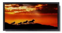 Картина на песке "Лошади на закате" - Интернет-магазин мебели 72, Тюмень