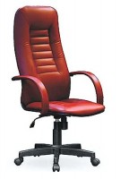 Кресло для руководителя Пилот-2 красная ЭКО кожа - Интернет-магазин мебели 72, Тюмень