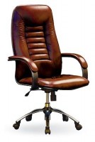 Кресло для руководителя Сенатор-2 бордовая натуральная кожа - Интернет-магазин мебели 72, Тюмень