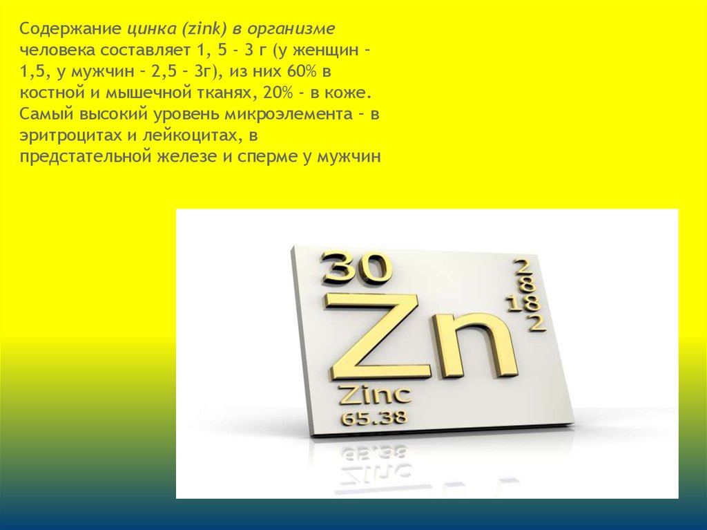 Цинк формула соединений. Содержание цинка в организме человека. Чинк в организме человека. Содержание цинка в теле человека.