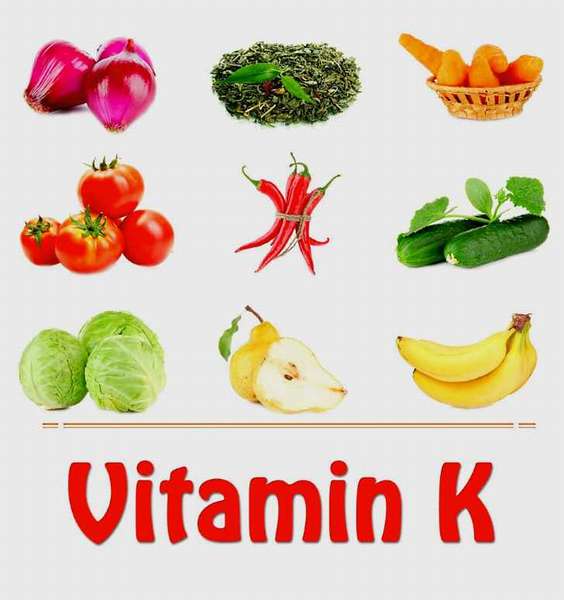 Продукты, содержащие витамин К