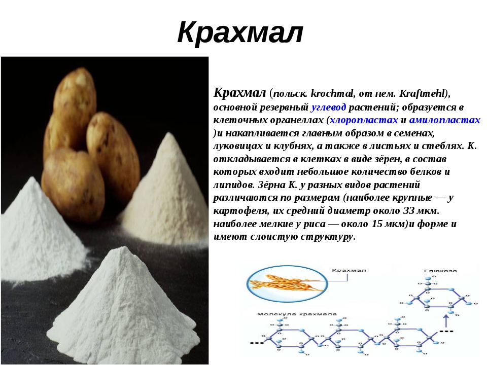 Много крахмала в пироге