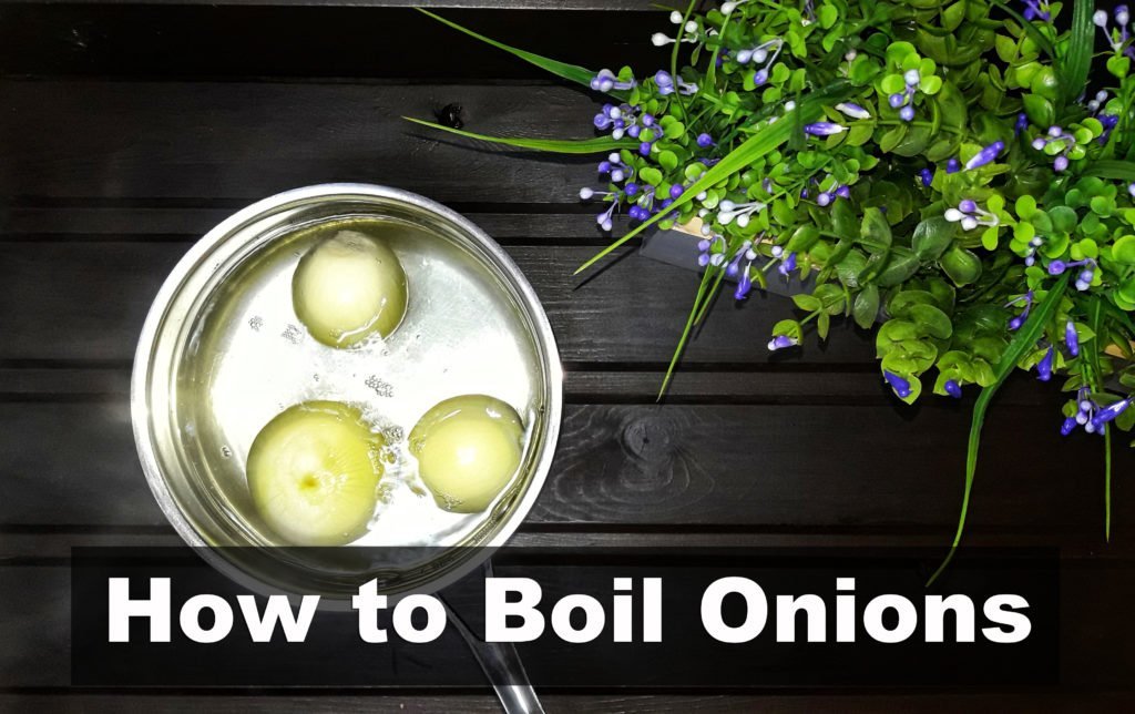 how to boil onions