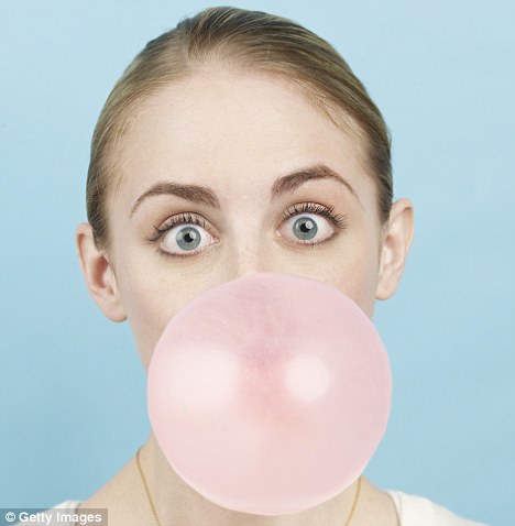 When you chew gum you swallow more air, which increases the risk of bloating