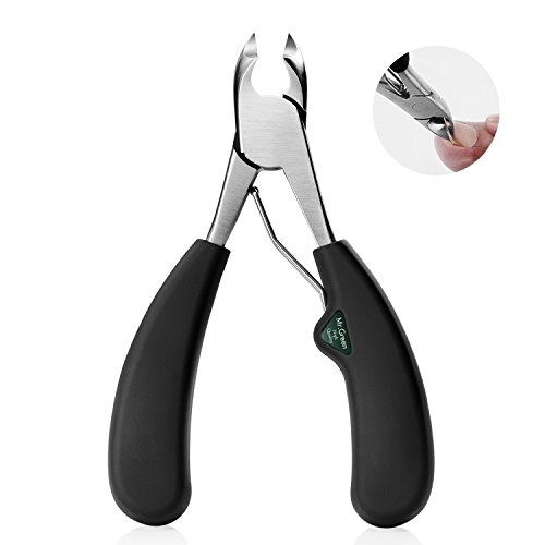 Mr.Green Precision Toenail Clippers for Thick or Ingrown Toenails, Heavy Duty Stainless Steel Cuticle Trimmer,...