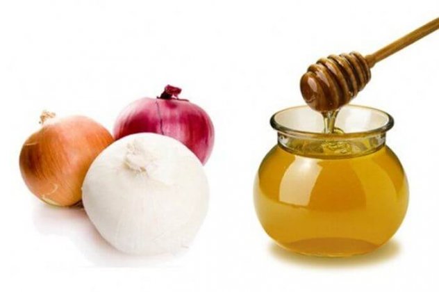 Мед и лук - народное лечение кисты яичника