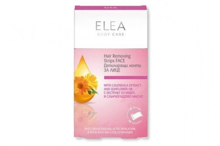 Восковые полоски для лица, Elea Body Care Источник: beautycosmetic.biz