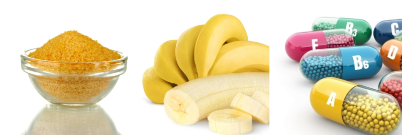 Желатиновая маска с бананом и витаминами