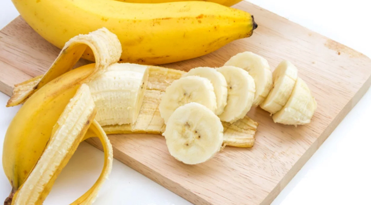 Нарезанный банан