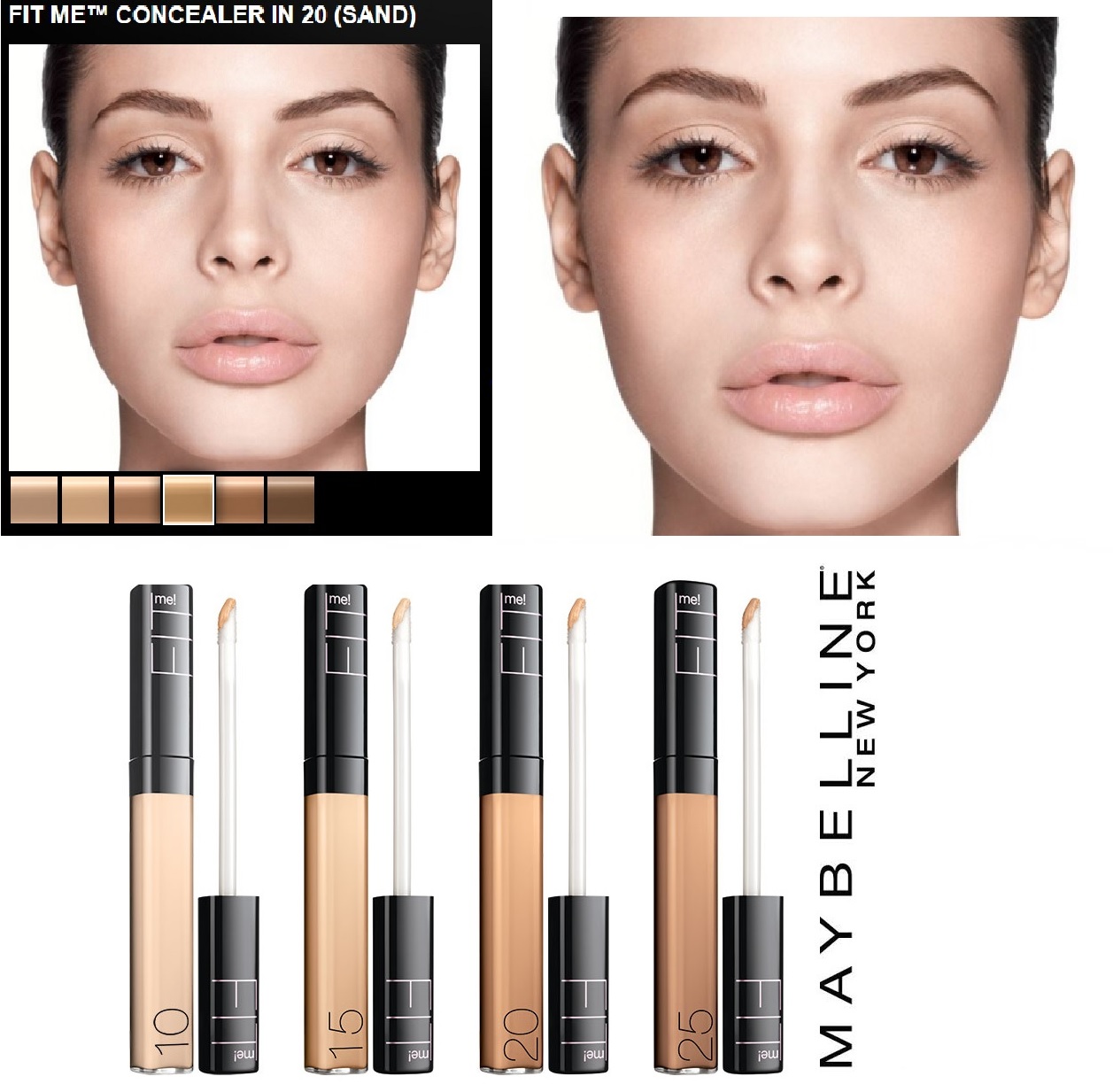 Оттенки консилера мейбелин. Консилер мейбелин фит ми 10. Консилер Maybelline Fit me 05. Мейбелин консилер 20. Maybelline New York Fit me консилер.