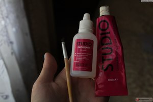 Как удалить краску с ладоней