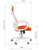 Кресло для руководителя СН  840 White - Интернет-магазин мебели 72, Тюмень