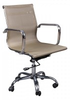Кресло для руководителя CH-993-Low/gold (сетчатая ткань) - Интернет-магазин мебели 72, Тюмень
