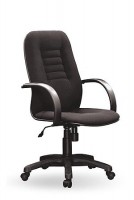 Кресло для руководителя Пилот-У-2 черная ткань  - Интернет-магазин мебели 72, Тюмень